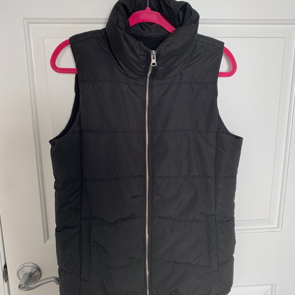 Black Puffer Vest